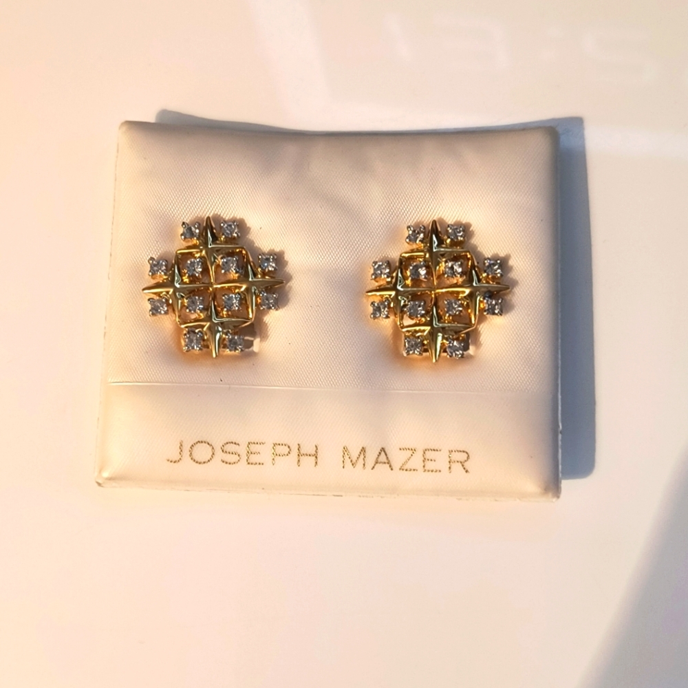 Joseph Mazer clip on earrings